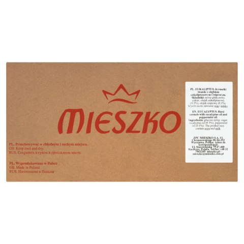MIESZKO EUKALIPTUS MINT CUKIERKI EUKALIPTUSOWE 4kg MIESZKO EUKALIPTUS MINT CUKIERKI EUKALIPTUSOWE 4kg