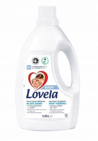 Płyn do prania białego Lovela 1,45 l Płyn do prania białego Lovela 1,45 l