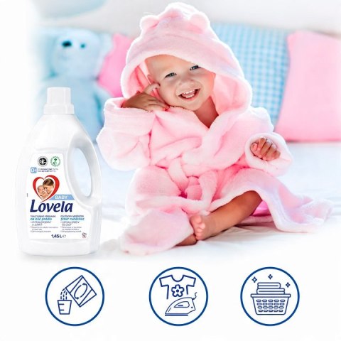 Płyn do prania białego Lovela 1,45 l Płyn do prania białego Lovela 1,45 l