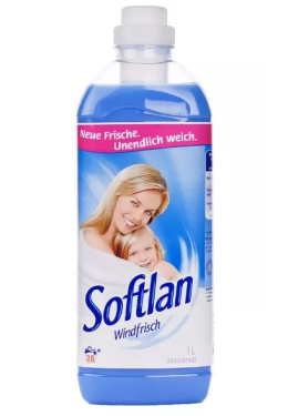 Softlan 1L Niebieski 45 Płukań
