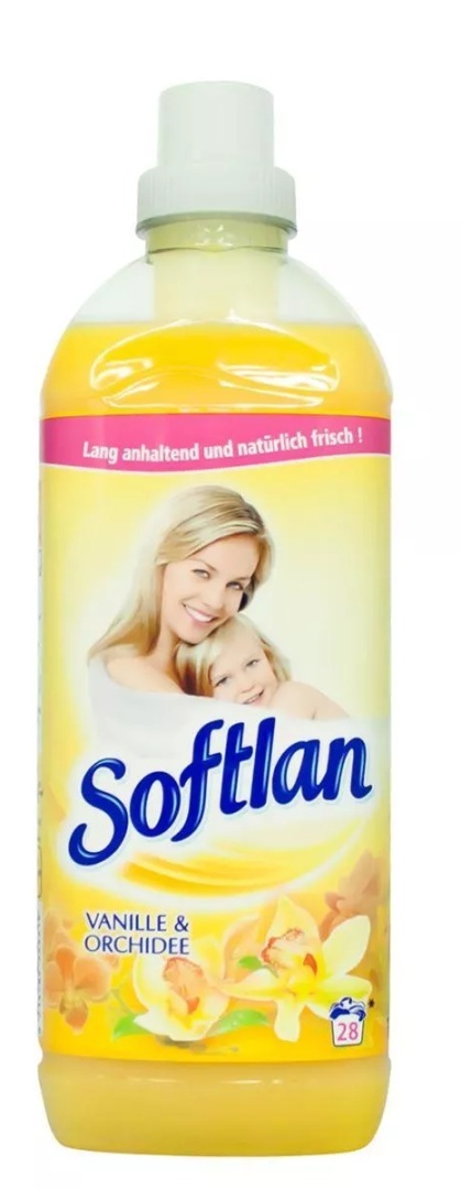 Softlan 1L  Vanilile & Orchdee Żółty do Płuk.