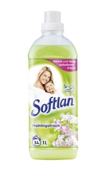 Softlan 1L Zielony 45 Płukań