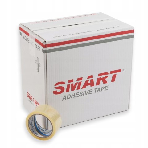 Taśma pakowa Smart bezbarwny szer. 48 mm dł. 91 m 36 szt. Taśma pakowa Smart bezbarwny szer. 48 mm dł. 91 m 36 szt.