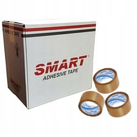 Taśma pakowa Smart bezbarwny szer. 48 mm dł. 91 m 36 szt. Taśma pakowa Smart bezbarwny szer. 48 mm dł. 91 m 36 szt.