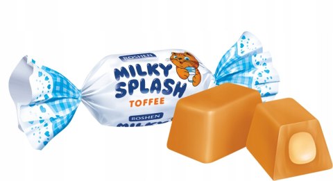 Toffi Roshen Milky Splash Toffi z nadzieniem mlecznym 1 kg 1000 g Toffi Roshen Milky Splash Toffi z nadzieniem mlecznym 1 kg 1000 g